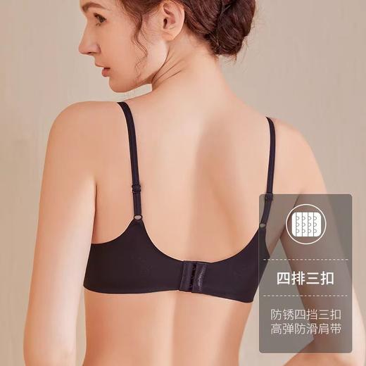 轻简时光 文胸 小胸聚拢不空杯收副乳无痕内衣女无钢圈文胸罩 商品图3