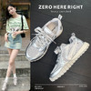 ZHR则则网面透气阿甘鞋女2024新款百搭平底运动休闲鞋轻便德训鞋 商品缩略图0