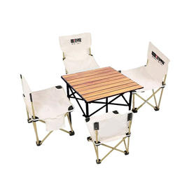 【小家电】趣游帮木纹合金方桌五件套Y39plus HF