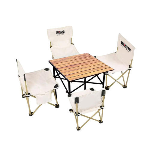 【小家电】趣游帮木纹合金方桌五件套Y39plus HF 商品图0