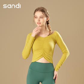 sandi长袖不插胸垫SL23004