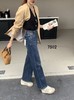 女直筒牛仔裤7502 商品缩略图0