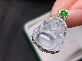 16.5*17 高冰佛公吊坠