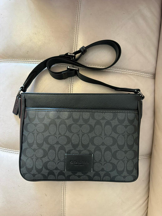 秋冬特惠💰550【新品】COACH/蔻驰男包经典标志DISTRICT斜挎包CH078 商品图0