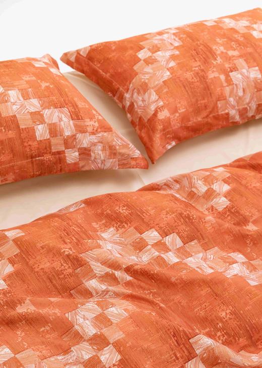 【全棉磨毛-朝露橙色】SCHIESSER舒雅生活雅系列全棉磨毛印花四件套-朝露橙风100%棉'11010124020301/2 商品图2