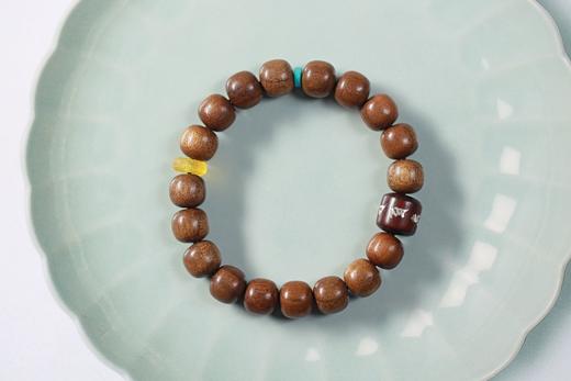 JSNM0056°老料金丝楠木手串 商品图0