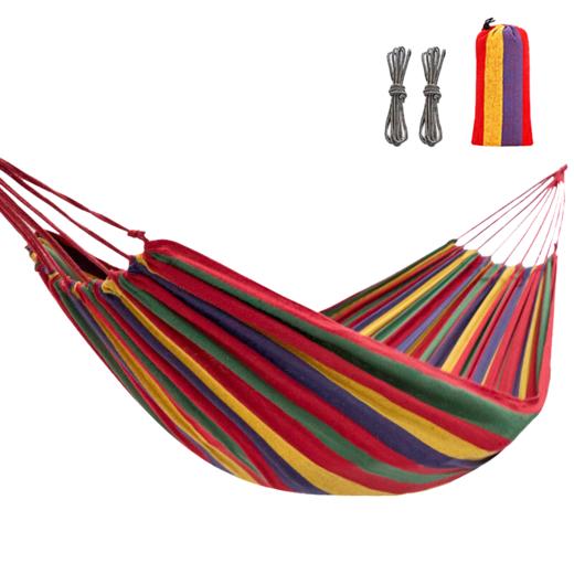 美穗吉家 防侧翻吊床 彩虹色 商品图6