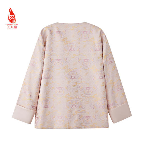SAINTJOY/上久楷宋锦女式 中式上衣 复古 龙行云纹锦 CY1024207025 商品图1