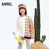 女童不对称拼色毛衣冬季新款安奈儿童装实体店同款AG444617 商品缩略图0