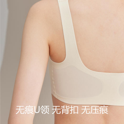 美季美优内衣女无痕舒适聚拢小胸显大收副乳防下垂外扩文胸 商品图4