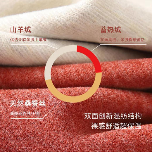 羊绒保暖裤女款 内穿秋冬新款 可外穿修身加厚护膝高腰美体打底裤女 商品图3