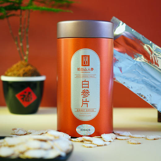白参片桶装  （1.2）100g/桶 商品图3