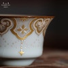 问鼎汝瓷鼎峰系列月白尔雅杯（金银错图案） 商品缩略图2