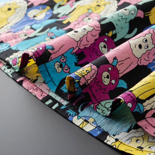 【100%棉】【新款DDA】大依优型大码花衬衫长袖衬衫翻领加肥加大肥佬休闲商务宽松透气上衣 商品图5