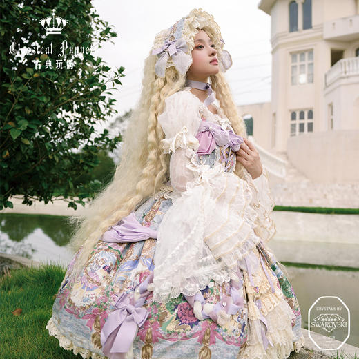 【再贩/全款预售】印花长发公主 古典玩偶 Lolita【2025年5月31日起发货】 商品图3