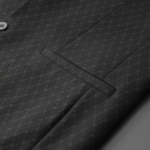 【新款DDA】大依优型品质西服外套商务夹克男宽松加肥加大码上衣胖子正装休闲 商品图3