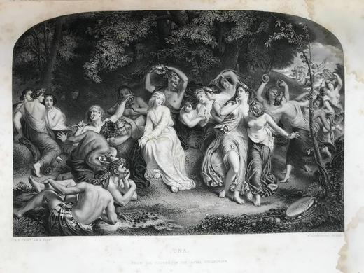 33*25cm！1860年 艺术杂志 数百幅版画插图 真皮精装大16开 商品图13