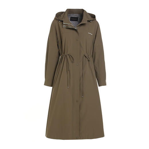 乔万尼初秋风衣中长款新款工装风高级感EM3A462 商品图4