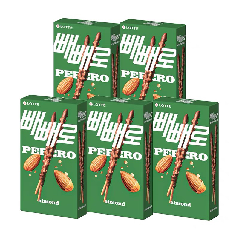 乐天扁桃仁巧克力味饼干棒