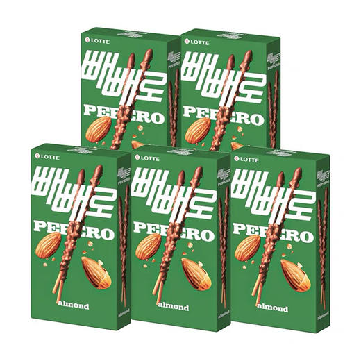 乐天扁桃仁巧克力味饼干棒 商品图0