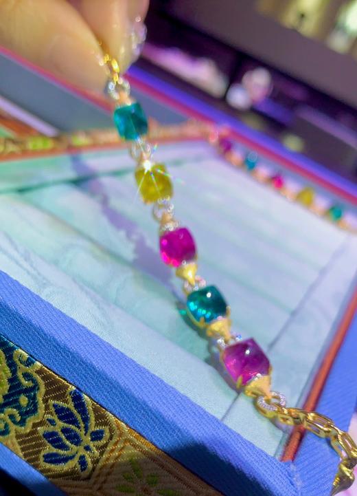 27.55ct 碧玺手链 商品图3