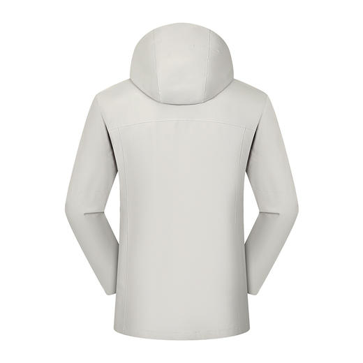 自由基地2024新款抗皱透气防风防水透气薄款冲锋衣男女定制队服衫 NMJ-2012 商品图5