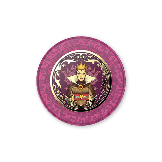 【迪士尼的反派狂欢】邪恶王后画像·MagSafe圆啪嗒 MAGSAFE磁吸手机支架 Round圆啪嗒系列 紫色 万圣节 商品图1