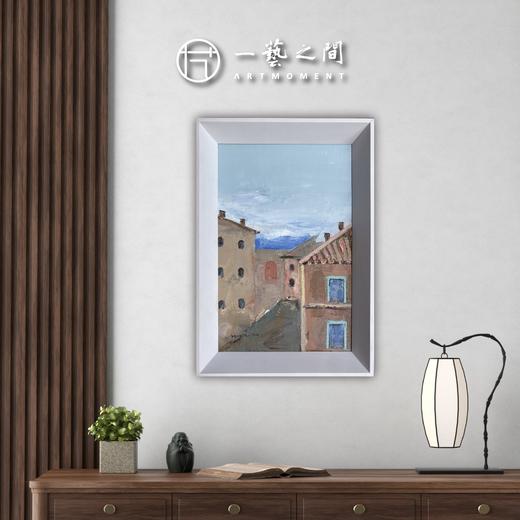 孙洪敏《印象-欧洲20》油画 20CMx30CM 约0.54平尺（已装框）【原作编号YH0030】 商品图2