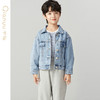 笛莎千与男童2024秋季新款休闲复古水洗牛仔外套 商品缩略图1