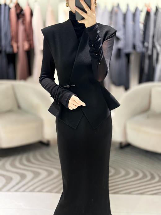 漆黑色马夹HJ3HA02 商品图1