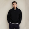 自由基地370克珠地棉半拉链立领卫衣男女同款多色可选日常休闲服 NMJ-2019 商品缩略图0
