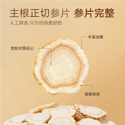 同仁堂西洋参片128g/盒 商品图1