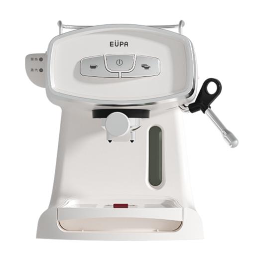 灿坤 咖啡机TSK-1826RB4(米白)泵浦式高压咖啡机半自动意式浓缩小呱机EUPA 商品图0