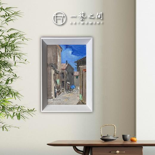 孙洪敏《印象-欧洲22》油画 20CMx30CM 约0.54平尺（已装框）【原作编号YH0032】 商品图2