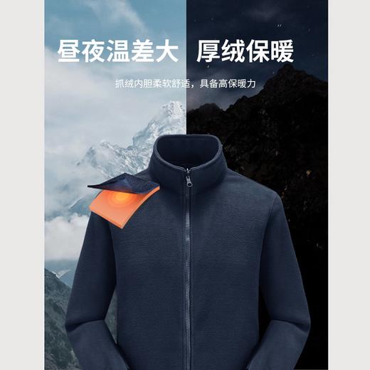 【三合一】圣得西情侣冲锋两件套可脱卸摇粒绒内胆户外夹克外套潮2362939731 商品图3