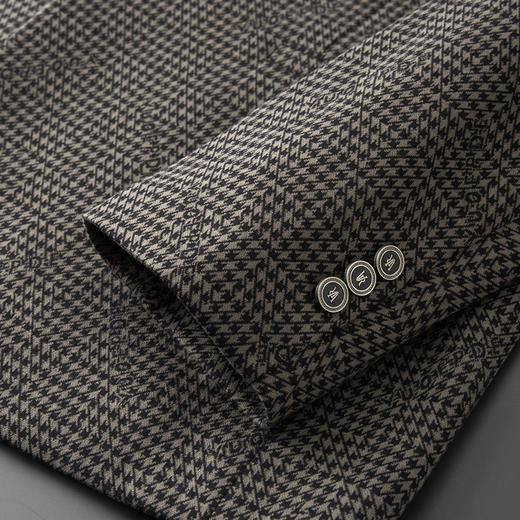 【新款DDA】大依优型品质西服外套商务夹克男宽松加肥加大码上衣胖子正装休闲 商品图4