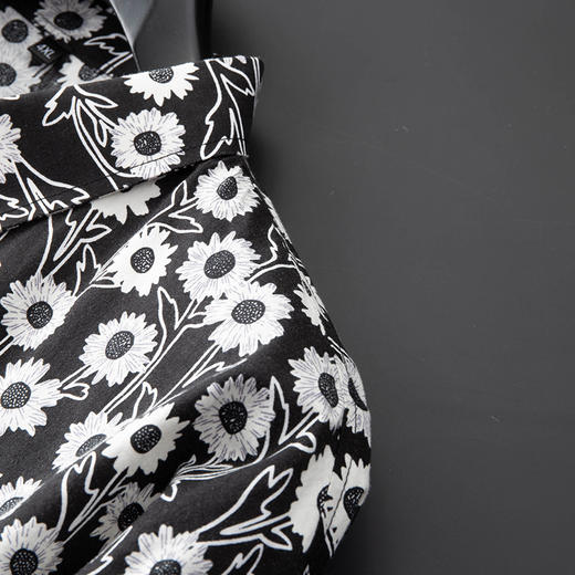 【100%棉】【新款DDA】大依优型大码花衬衫长袖衬衫翻领加肥加大肥佬休闲商务宽松透气上衣 商品图2