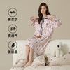 【抗菌新疆棉】自然醒「少女芙蕾」7A抗菌睡衣女春秋季纯棉新款卡通长袖长裤家居服套装JLM 商品缩略图3