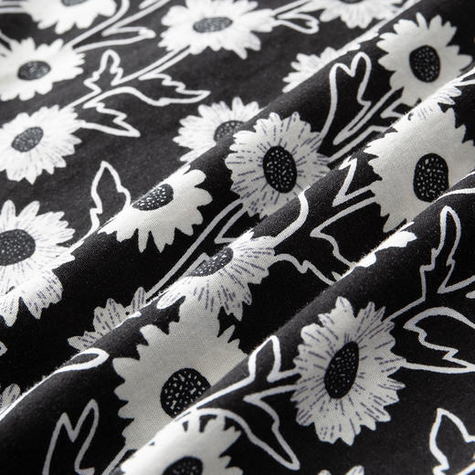 【100%棉】【新款DDA】大依优型大码花衬衫长袖衬衫翻领加肥加大肥佬休闲商务宽松透气上衣 商品图5