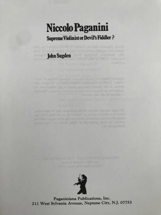 帕格尼尼：他的生平与时代 约百幅插图 精装16开 商品图2