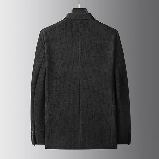 【新款DDA】大依优型品质西服外套商务夹克男宽松加肥加大码上衣胖子正装休闲 商品图2