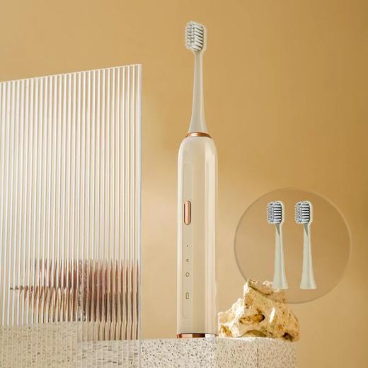 【智能护齿，给你自信笑容】新款智能电动牙刷 成人款全自动 情侣家用儿童USB充电防水电动牙刷-QQ 商品图6