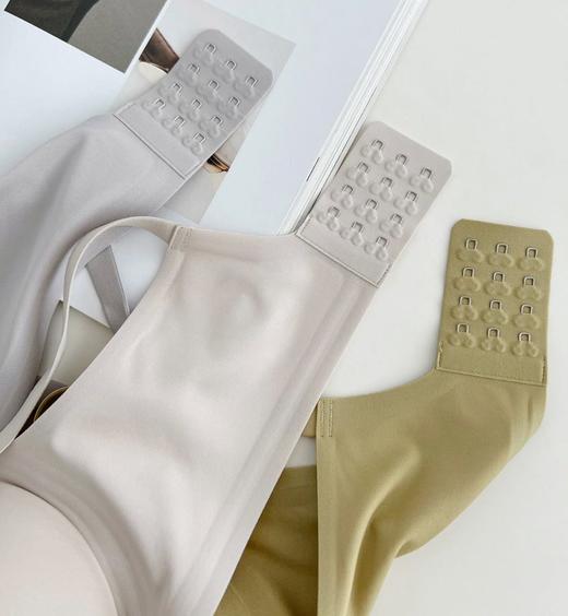 老米优品🎈3-5天。性价比nice~~《无痕固定杯果冻条褶皱文胸》👙舒适裸感，U型美背设计 NY240920A 商品图6