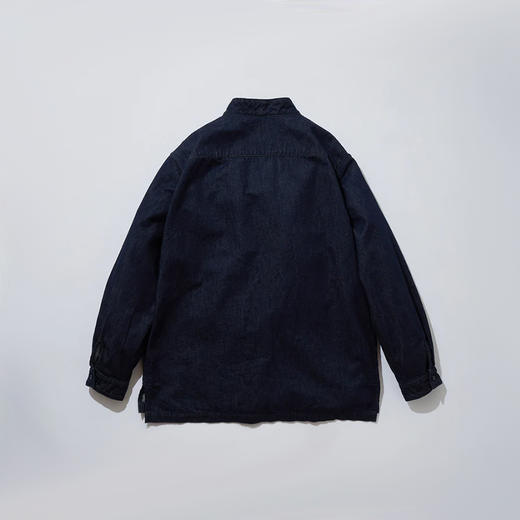 KUON Denim Kimono Collar Shirket 日式和服领牛仔夹克 商品图4