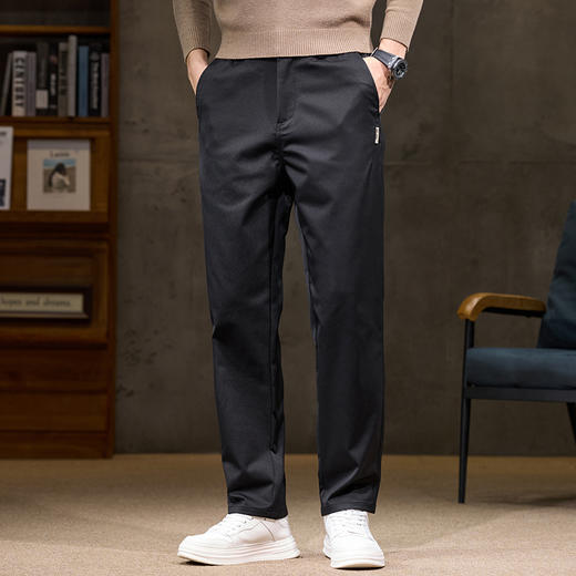 【新款DQ】大依优型大码休闲长裤男舒适休闲简约百搭加肥加大男装潮款 商品图0