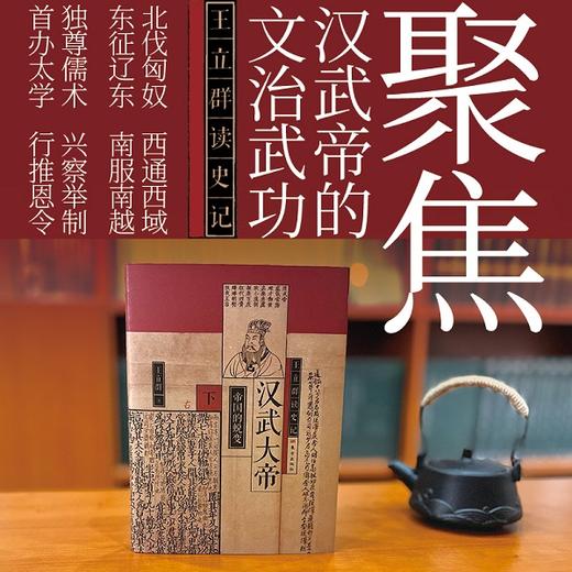 【连岳】王立群读史记 汉武大帝（全两册） 商品图2