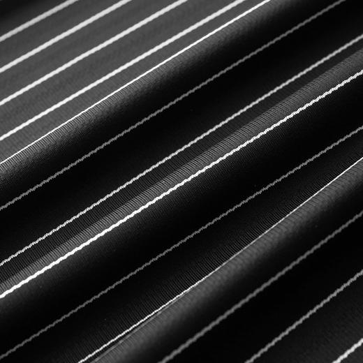 【高弹】【新款DDA】大依优型大码竖条纹长袖衬衫翻领加肥加大肥佬休闲商务宽松透气上衣 商品图7