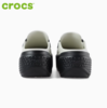 CROCS洞洞鞋 雪屋乐福 亚麻拼黑209937-1HR 商品缩略图2