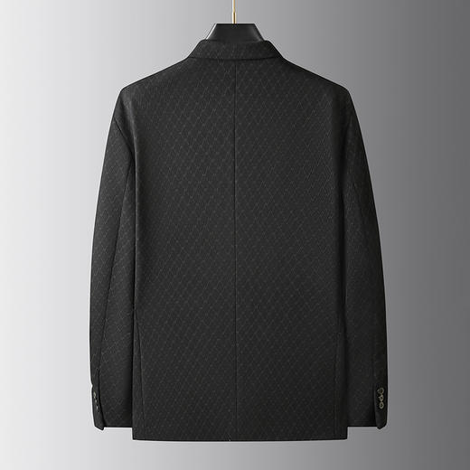 【新款DDA】大依优型品质西服外套商务夹克男宽松加肥加大码上衣胖子正装休闲 商品图6