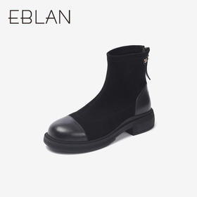 伊伴冬季冬靴女鞋B24541211